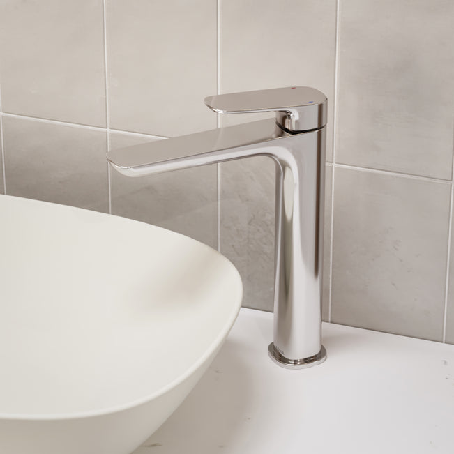 Caroma Contura II Tower Basin Mixer - Chrome