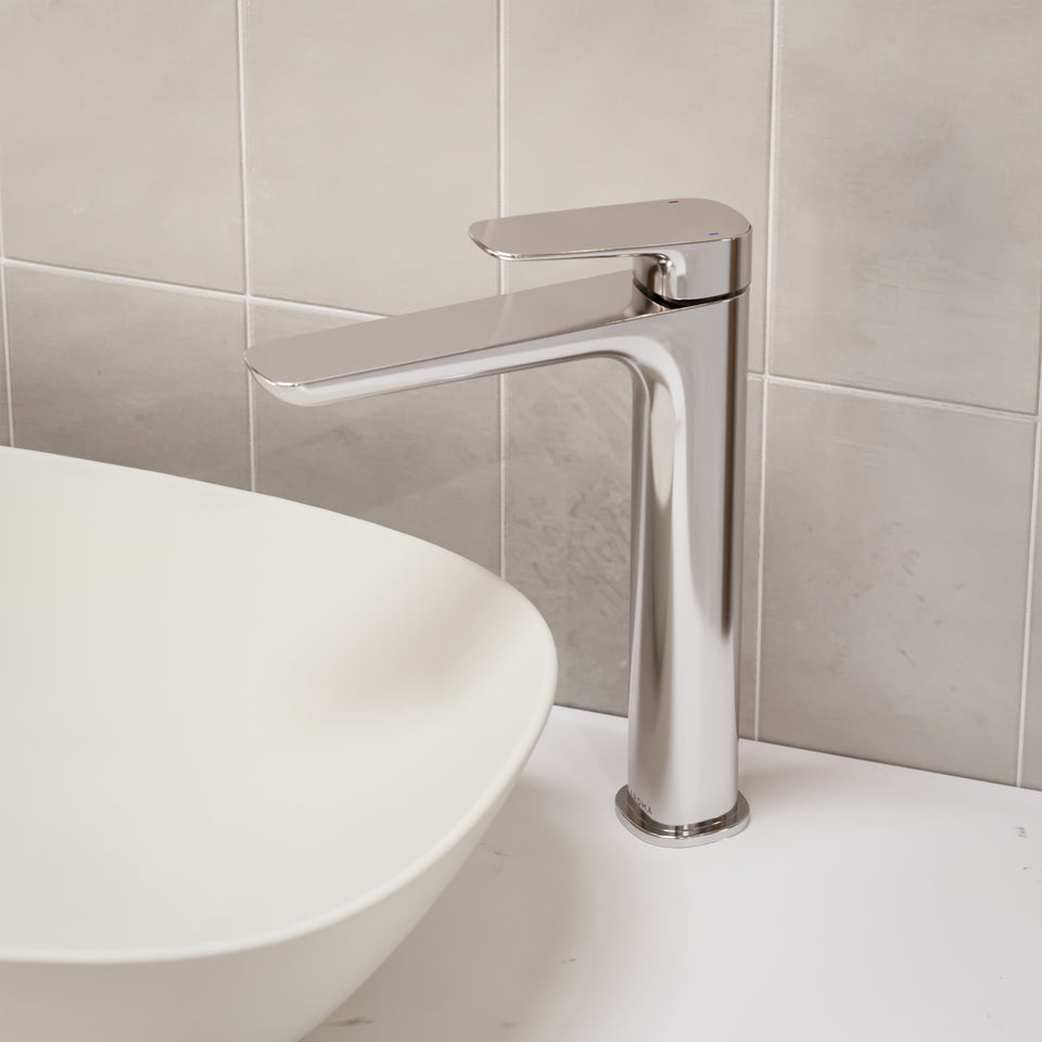 Caroma Contura II Tower Basin Mixer - Chrome