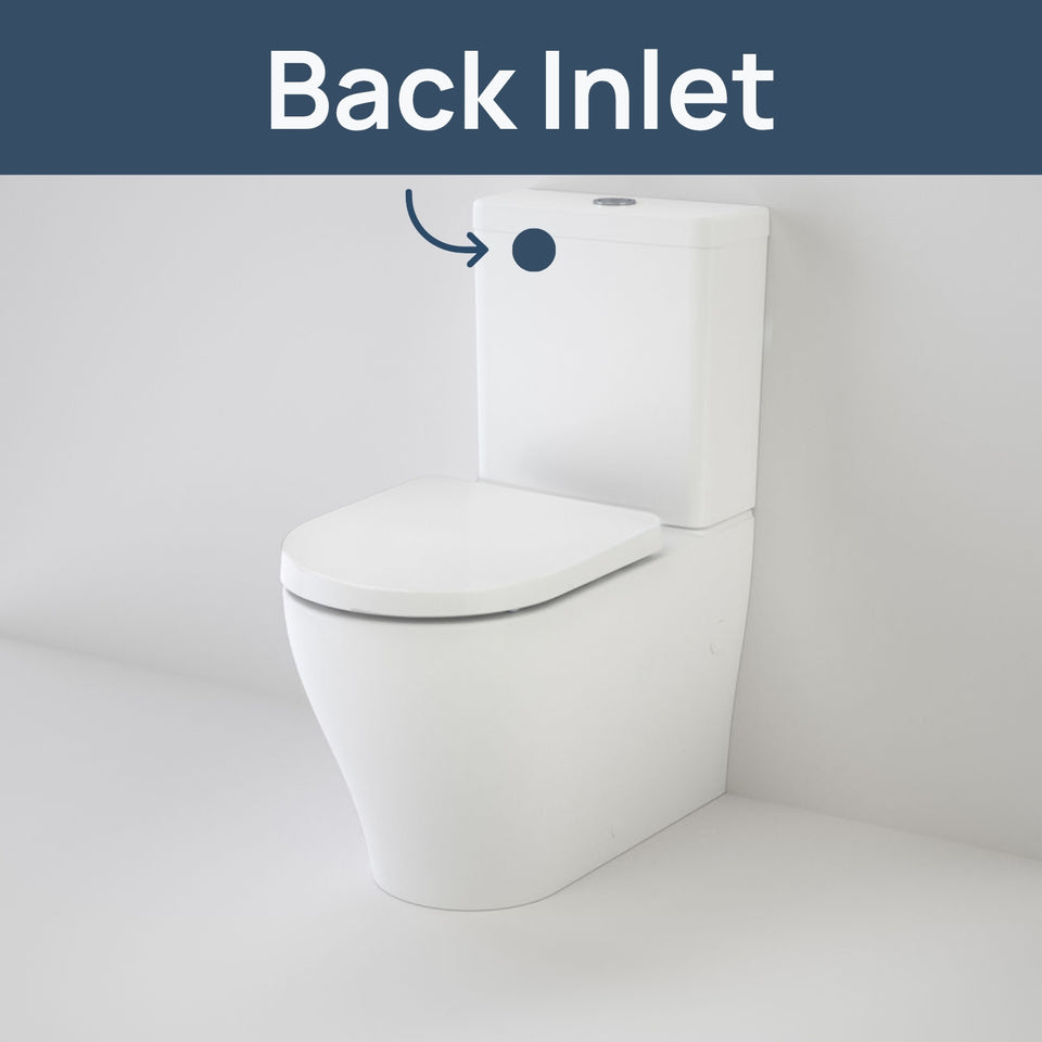 Caroma Luna Slim Cleanflush Toilet Suite - Upgraded Seat Design