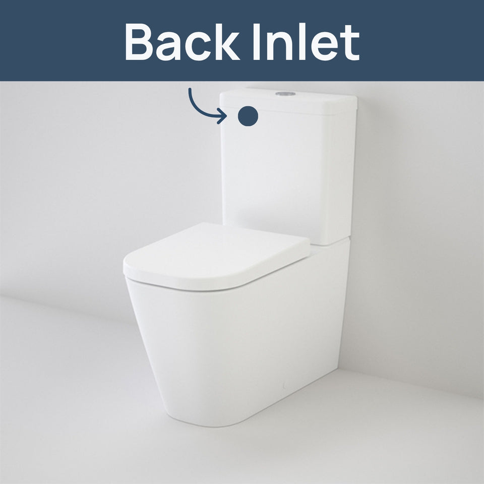 Caroma Luna Square Cleanflush Toilet Suite