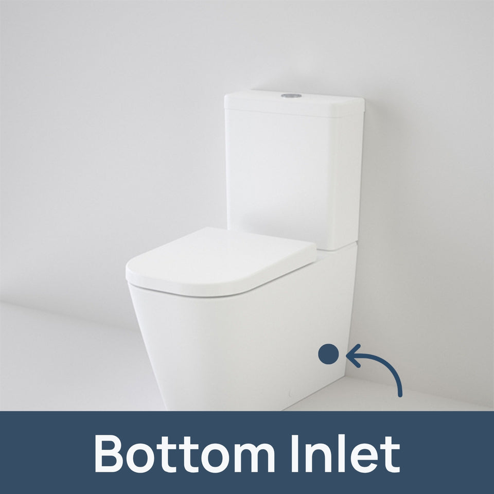 Caroma Luna Square Cleanflush Toilet Suite
