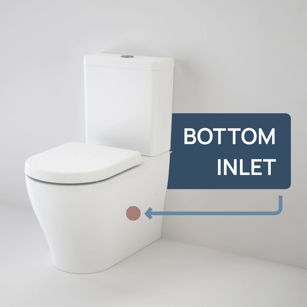 Caroma Luna Slim Wall Faced Toilet Suite - Upgraded Seat Design - Image 1