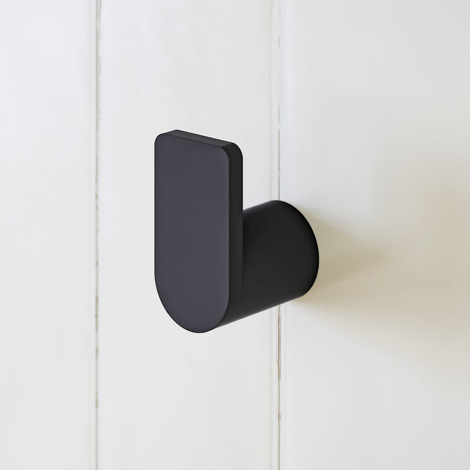 Caroma Urbane II Robe Hook Matte Black