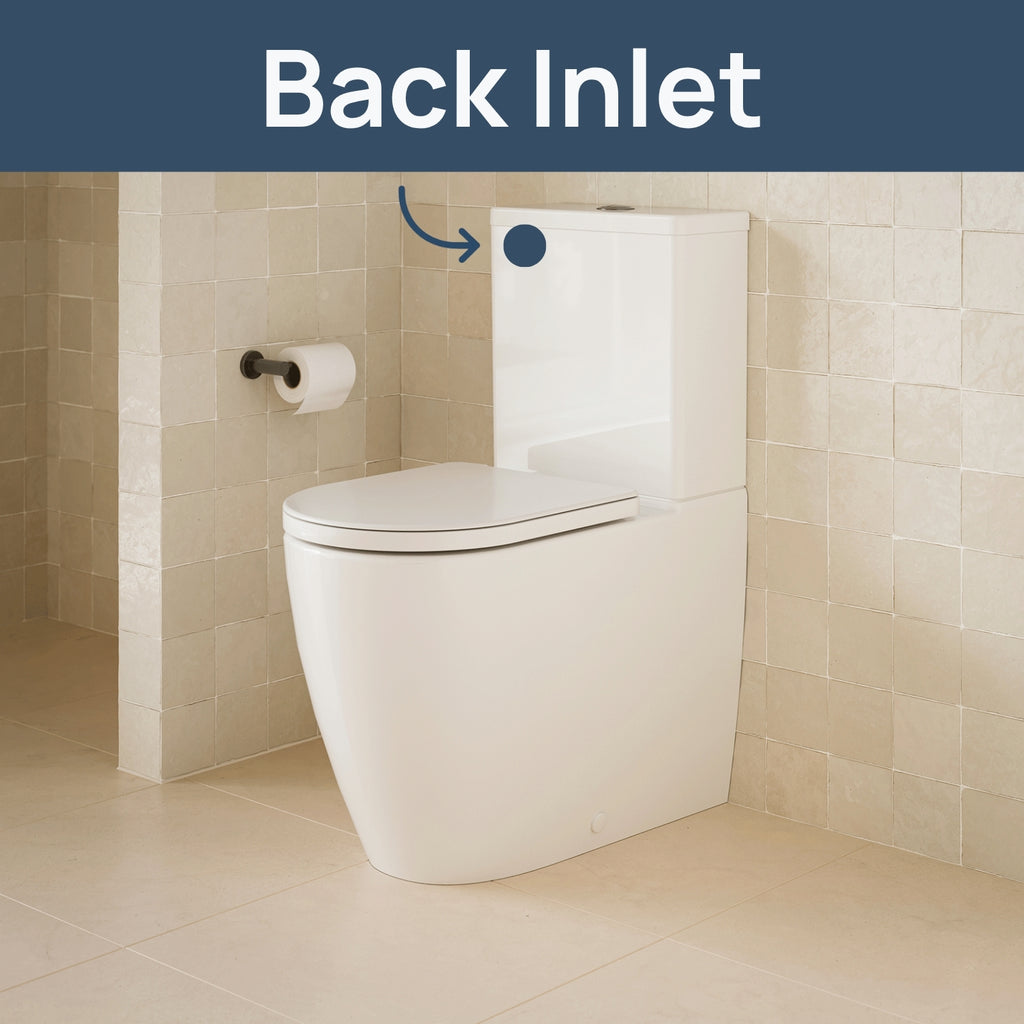 Caroma Urbane II Luxe Cleanflush Wall Faced Toilet Suite - Upgraded Seat Design