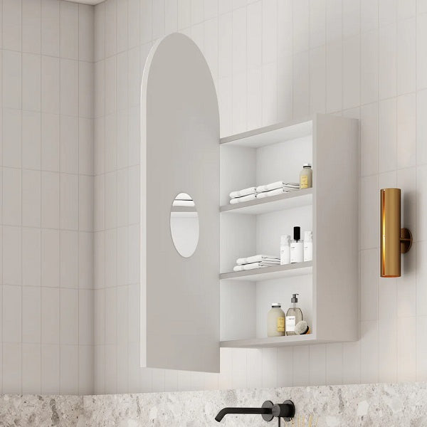 Arch Shaving Matte White The Blue Space