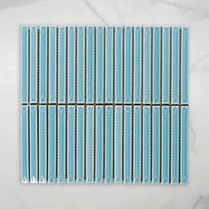 Castaways Water Gloss KitKat Porcelain Mosaic Tile 15x145mm online at The Blue Space