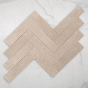 Casuarina Cream Honed Porcelain Tile 75x300mm