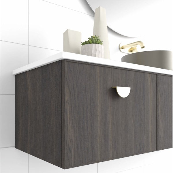 Marquis Chifley5 Wall Hung Vanity - 1200 Centre Bowl Profile | The Blue Space