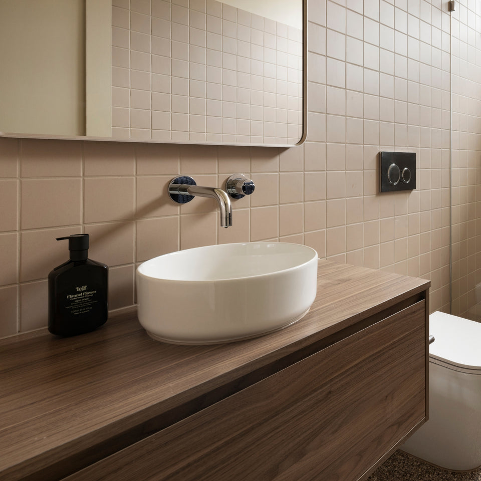 Bao Round 360mm Above Counter Basin - Gloss White