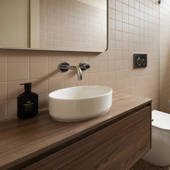 Bao Round 360mm Above Counter Basin - Gloss White