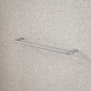 Caroma Contura II 620mm Double Towel Rail - Brushed Nickel