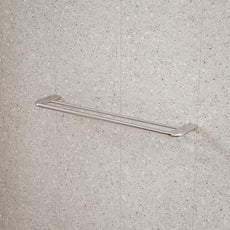 Caroma Contura II 620mm Double Towel Rail - Chrome