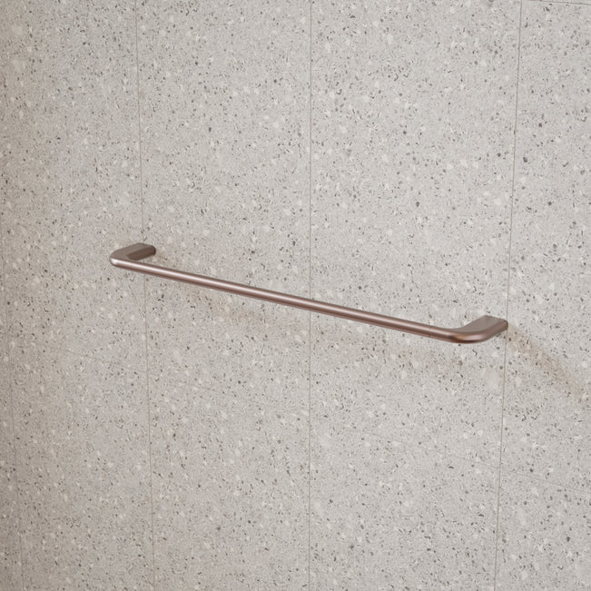 Caroma Contura II 620mm Single Towel Rail - Brushed Bronze