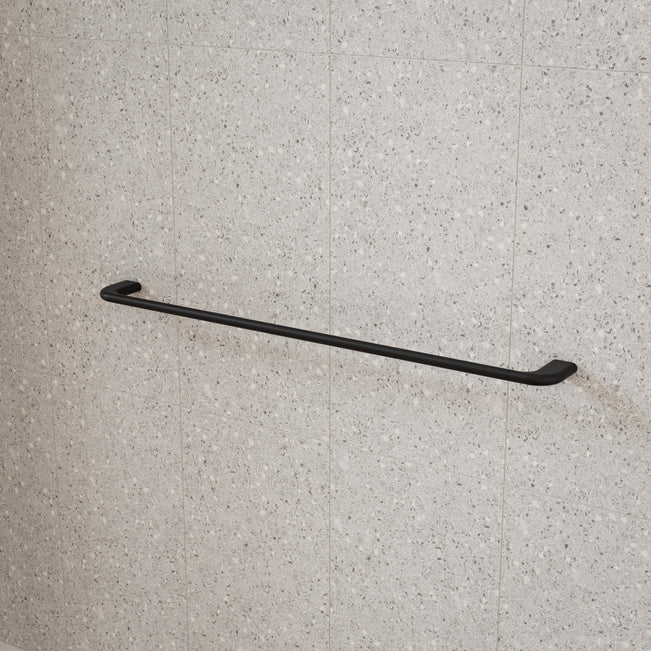 Caroma Contura II 820mm Single Towel Rail - Matte Black