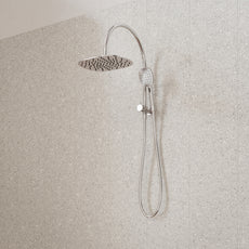 Caroma Contura II Compact Twin Shower - Chrome