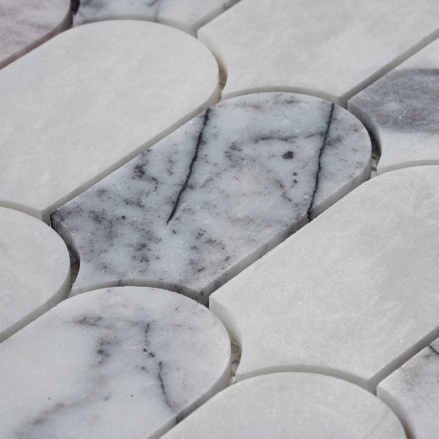 Cottesloe New York Stone Feather Honed Marble Mosaic 50 x 130mm