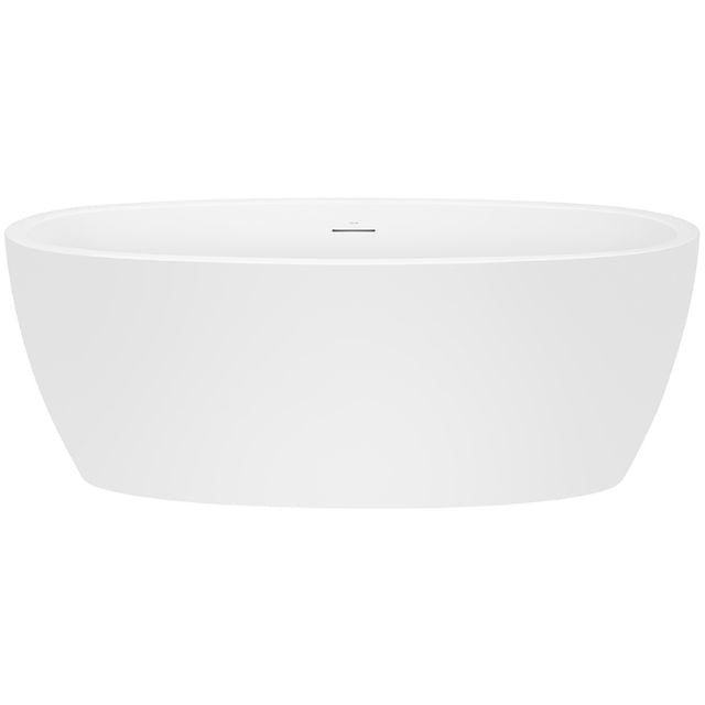 Decina Sheraton Freestanding bath with overflow front view