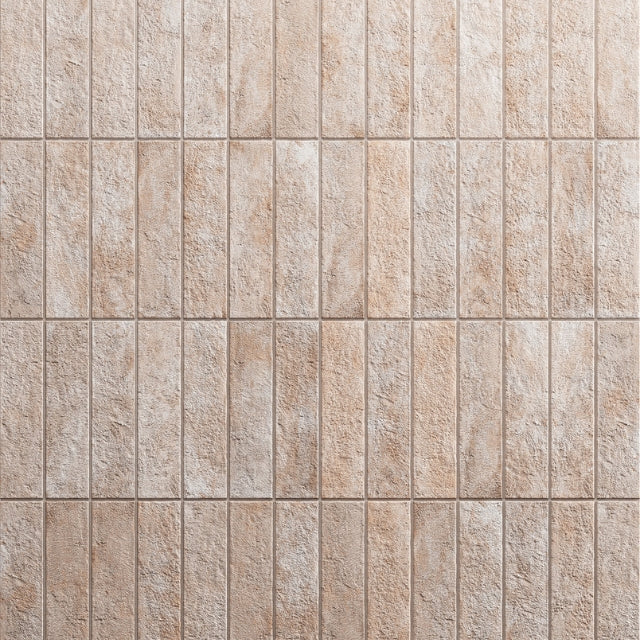 Eton Cream Porcelain Brick Look Tile 60mm x 250mm 625CHECOB - The Blue Space