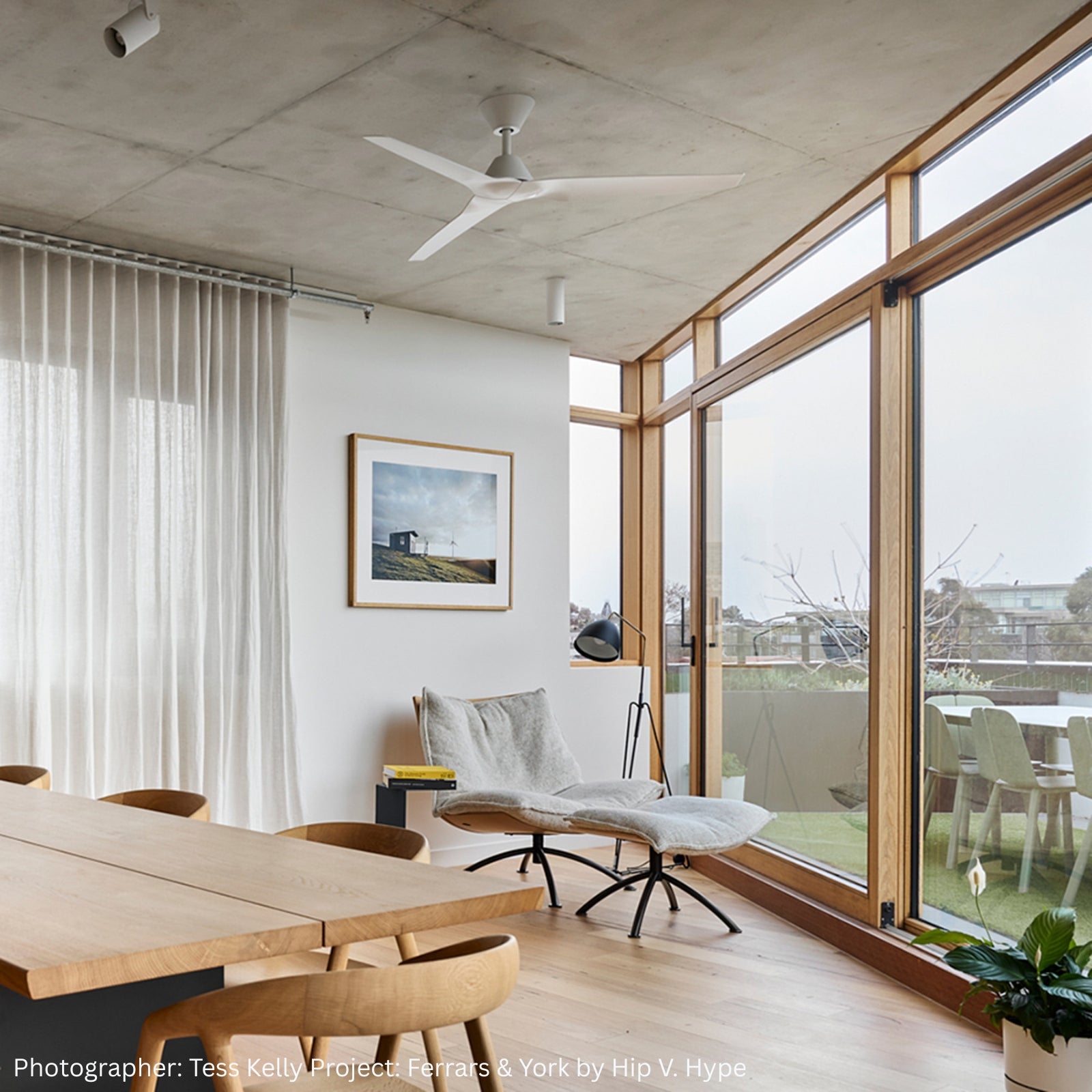 Fanco Infinity-iD 48'' (122cm) DC Ceiling Fan - White F8000/101B - The Blue Space