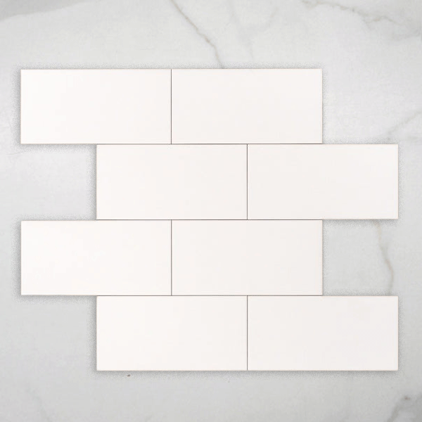 Flinders Satin White Tile 200x400mm