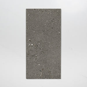 Dark Grey Frankie Polished Concrete Tile Matte P3 300 x 600 x 10mm Porcelain
