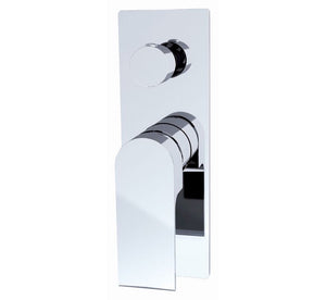 Nero Bianca Shower Mixer With Diverter Chrome