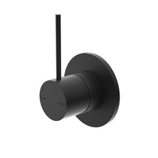 Nero Mecca Shower Mixer Handle Up Matte Black | The Blue Space