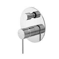 Nero Mecca Shower Mixer With Diverter Chrome | The Blue Space