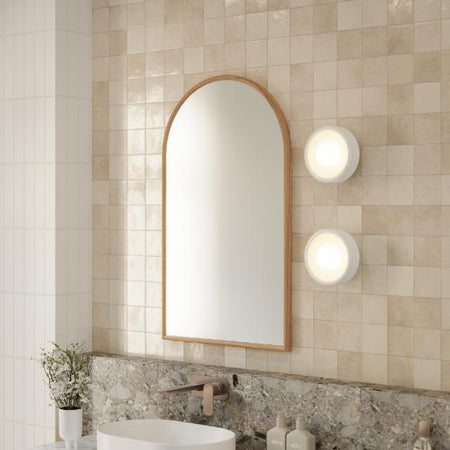 Ingrain Timber Framed Arch Mirror 600mm x 1000mm