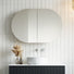 Ingrain Ash Pill Horizontal Shaving Cabinet 900mm IGHMC900 at The Blue Space