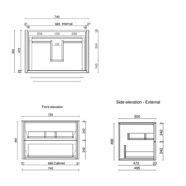 Ingrain Barrington Timber Bathroom Vanity, Australian Made, Sustainable Timber. — The Blue Space