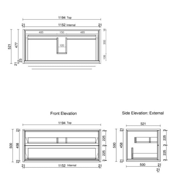 Ingrain Dandenong Timber Bathroom Vanity, Australian Made, Sustainable