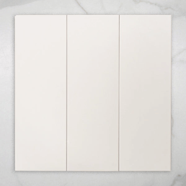 Jervis Satin White Tile 200x600mm
