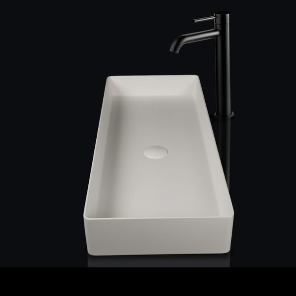 Kaskade Olso VXA78 Rectangular Stone Benchtop Basin — The Blue Space