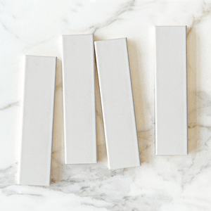 Light Grey Bella Subway Tile Textured Matte 65 x 265 x 7mm Ceramic
