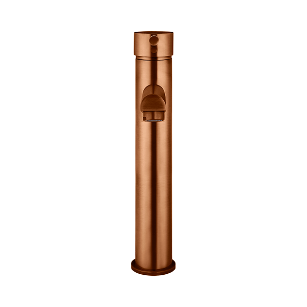 Meir Round Tall Basin Mixer Lustre Bronze