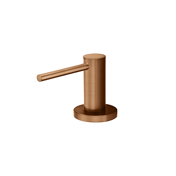 Meir Round Soap Dispenser - Lustre Bronze