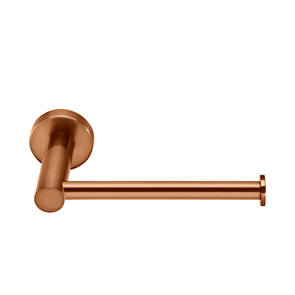 Meir Round Toilet Roll Holder Lustre Bronze