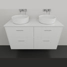 Marquis Anna Wall Hung Vanity - 1200mm Double Bowl | The Blue Space
