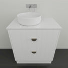 Marquis Anna3 Floor Standing Vanity - 750mm Offset Bowl | The Blue Space