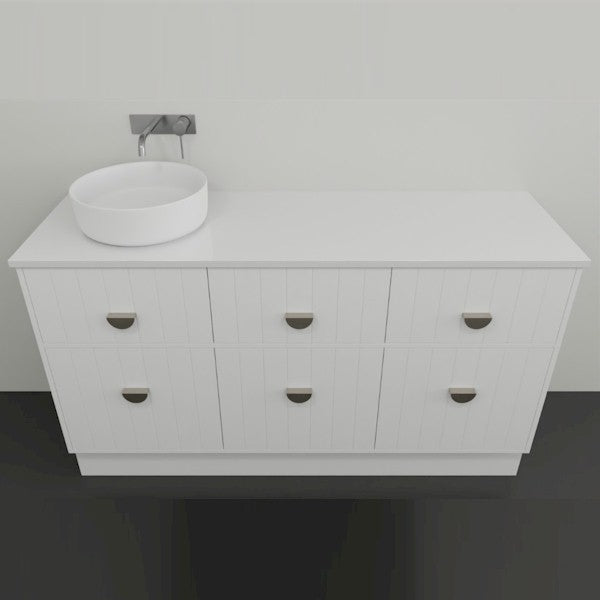 Marquis Anna9 Floor Standing Vanity - 1500mm Offset Bowl | The Blue Space