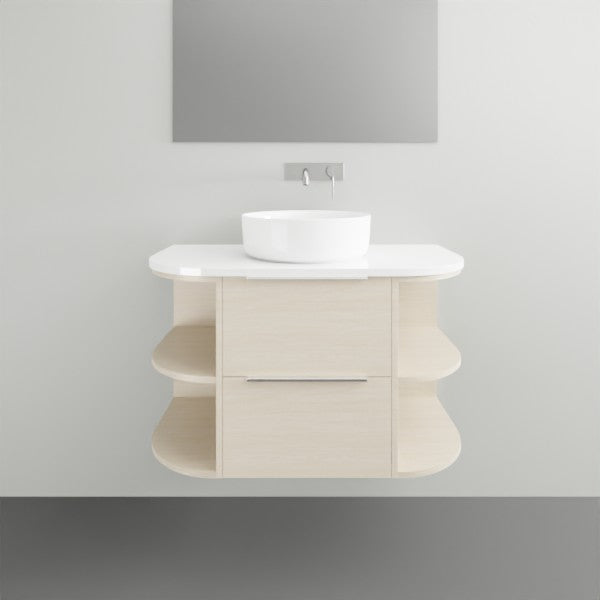 Marquis Avion Wall Hung Vanity with Caesarstone, Vasari or Dekton Top and Basin