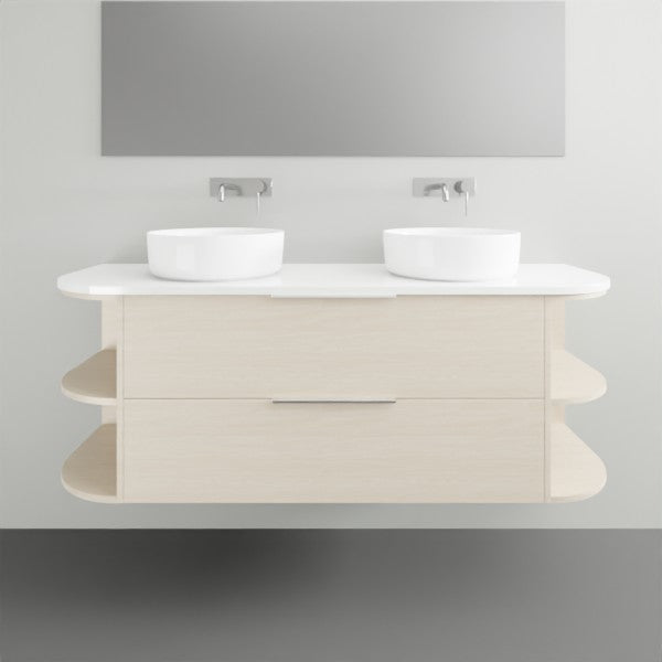 Marquis Avion Wall Hung Vanity with Caesarstone, Vasari or Dekton Top and Basin