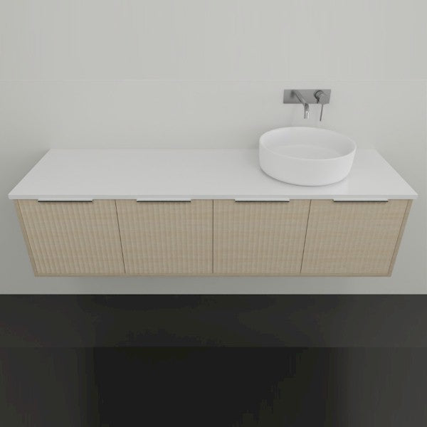 Marquis Bay Wall Hung Vanity - 1500mm Offset Bowl | The Blue Space