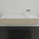 Marquis Bay Wall Hung Vanity - 1800mm Offset Bowl | The Blue Space