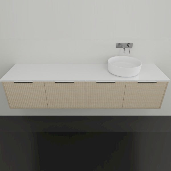 Marquis Bay Wall Hung Vanity - 1800mm Offset Bowl | The Blue Space