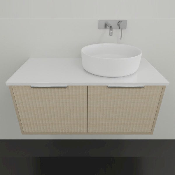 Marquis Bay Wall Hung Vanity - 900mm Offset Bowl | The Blue Space
