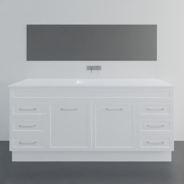 Marquis Bowral10 Floor Standing Vanity - 1800mm Centre Bowl - 2 door 6 drawer | The Blue Space