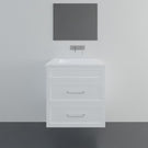 Marquis Bowral12 Wall Hung Vanity - 600mm Centre Bowl - 2 drawer | The Blue Space