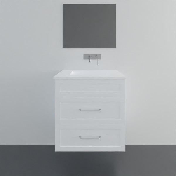 Marquis Bowral12 Wall Hung Vanity - 600mm Centre Bowl - 2 drawer | The Blue Space
